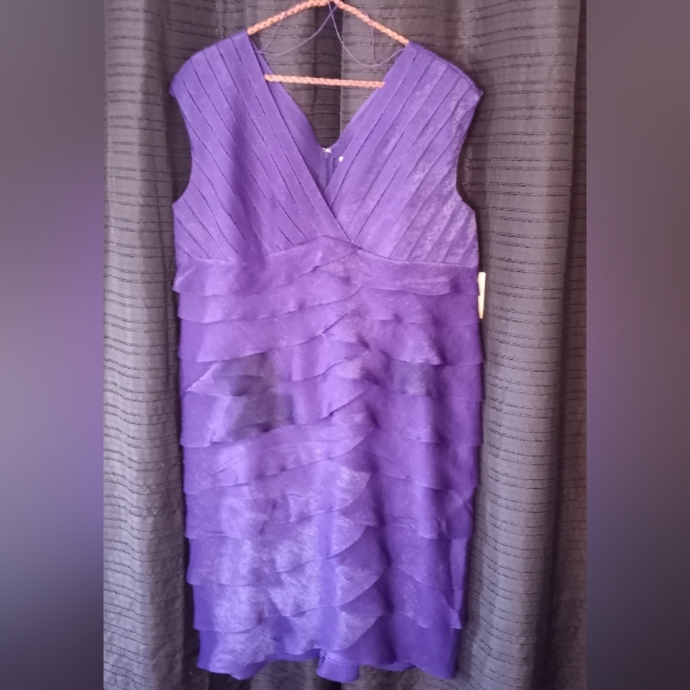 Coldwater Creek Flutter Pleat Dress